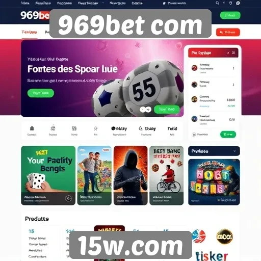 Acessibilidade e design do site 969bet
