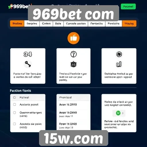 Análise das funcionalidades do site 969bet