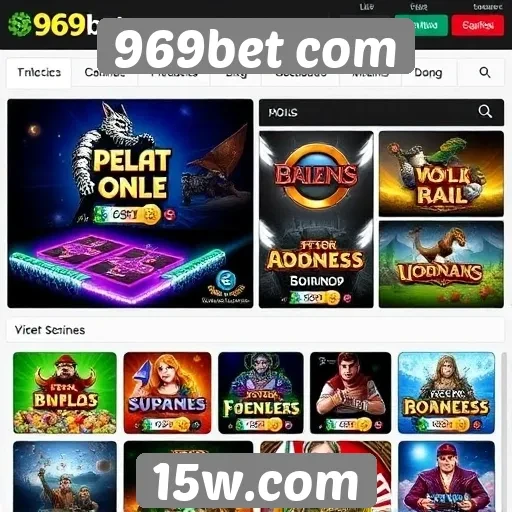 Análise dos jogos disponíveis no site 969bet